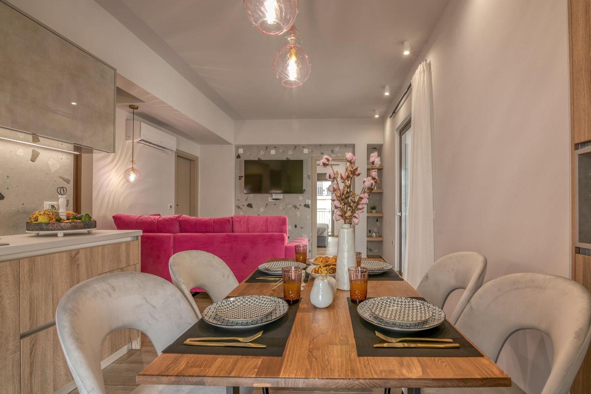 Magnolia Luxury Chania Central Apartments Bagian luar foto