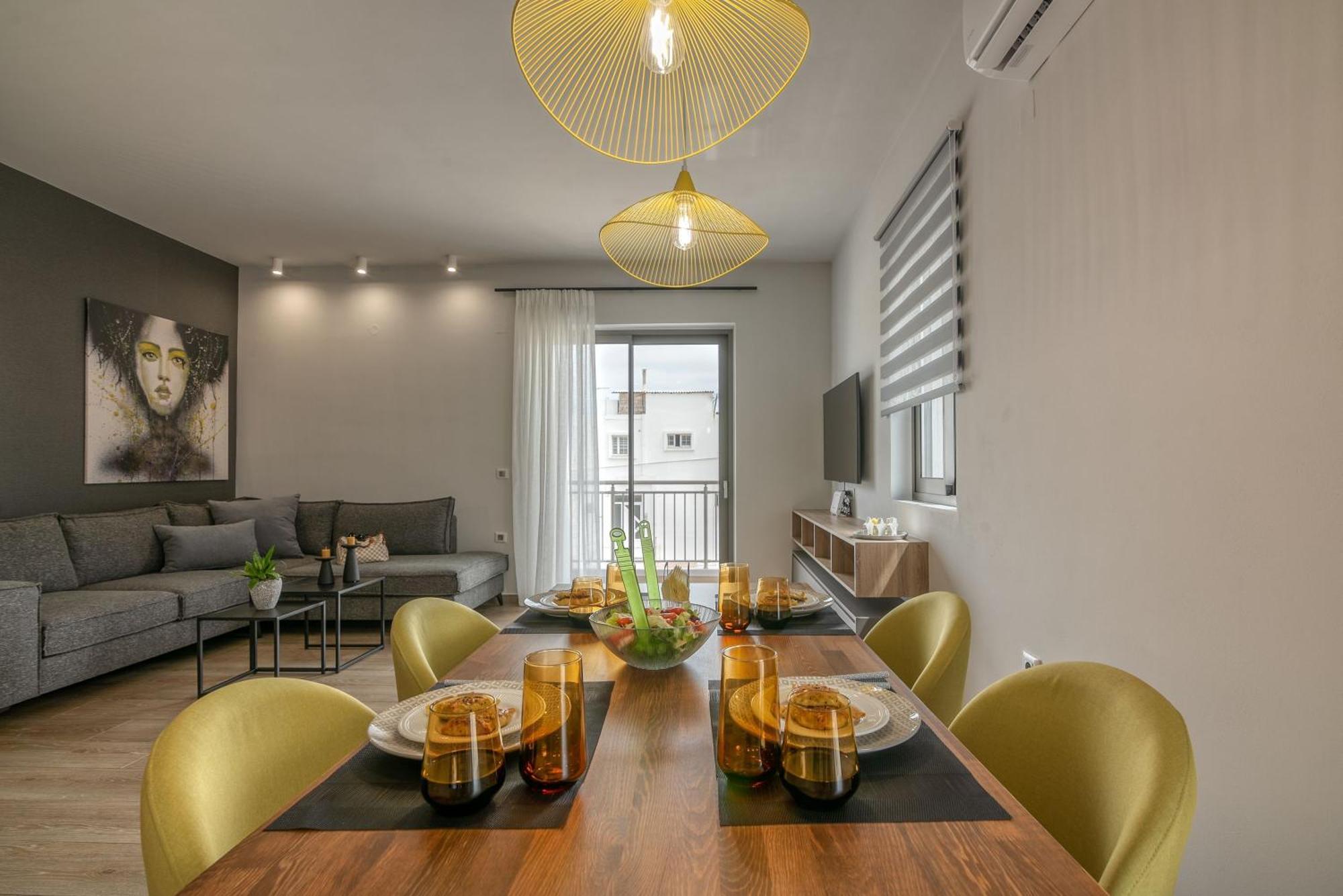 Magnolia Luxury Chania Central Apartments Bagian luar foto