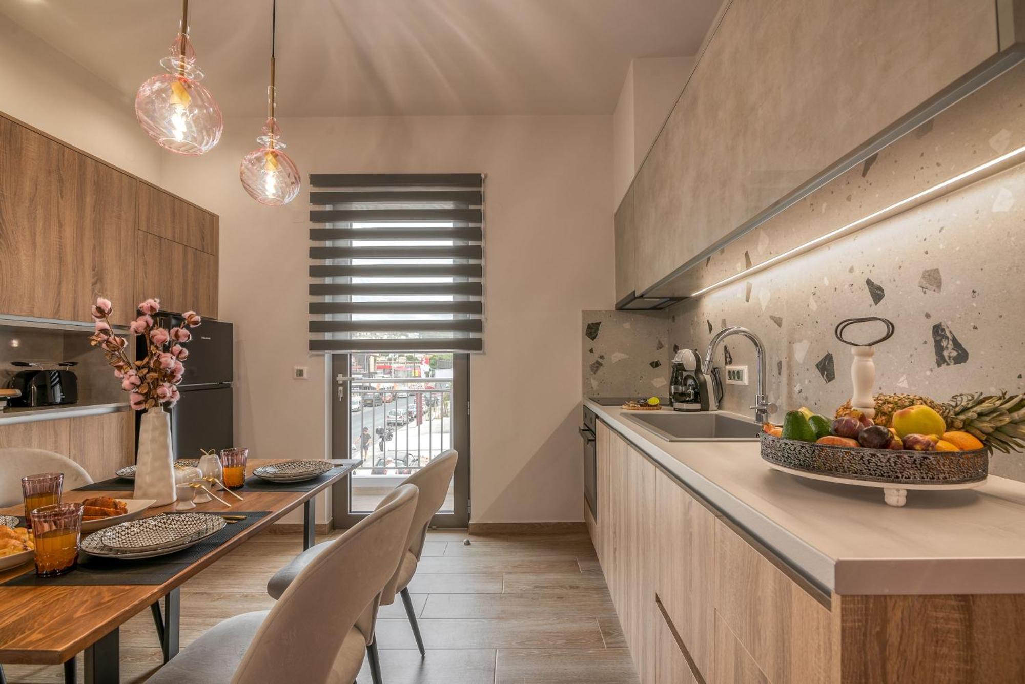 Magnolia Luxury Chania Central Apartments Bagian luar foto